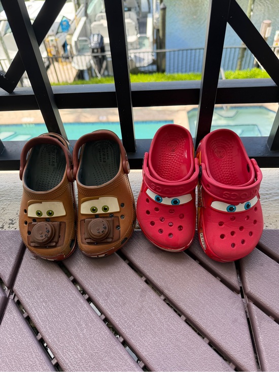 CROCS Other - Pair of Disney Cars CROCS